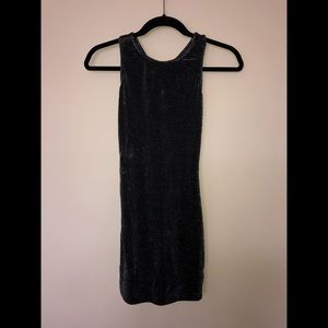 Grey Urban Girl Cocktail Dress
